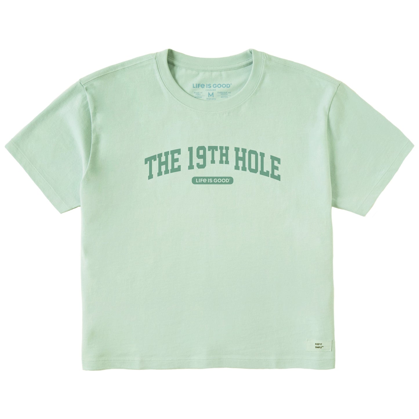 Women's The 19th Hole Arch Short Sleeve Crusher Boxy Tee