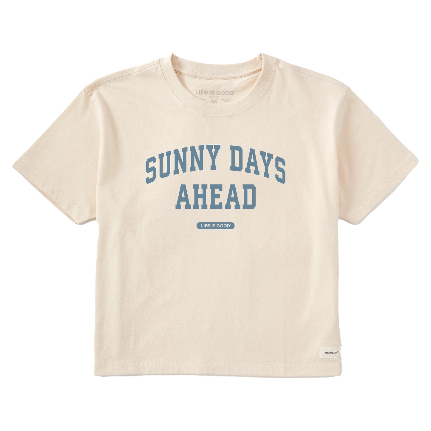Women's Sunny Days Ahead Arch Short Sleeve Crusher Boxy Tee