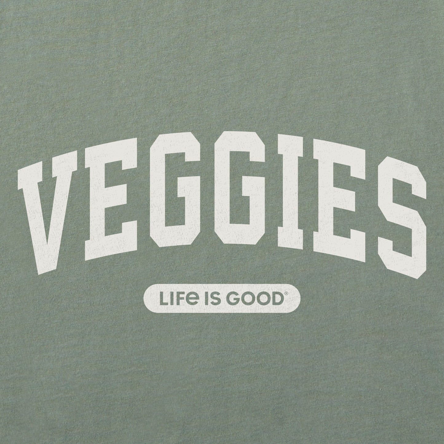 Women's Veggies Arch Short Sleeve Crusher Boxy Tee