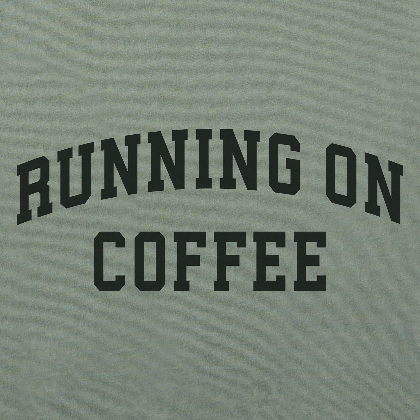 Women's Running on Coffee Arch Short Sleeve Crusher Boxy Tee