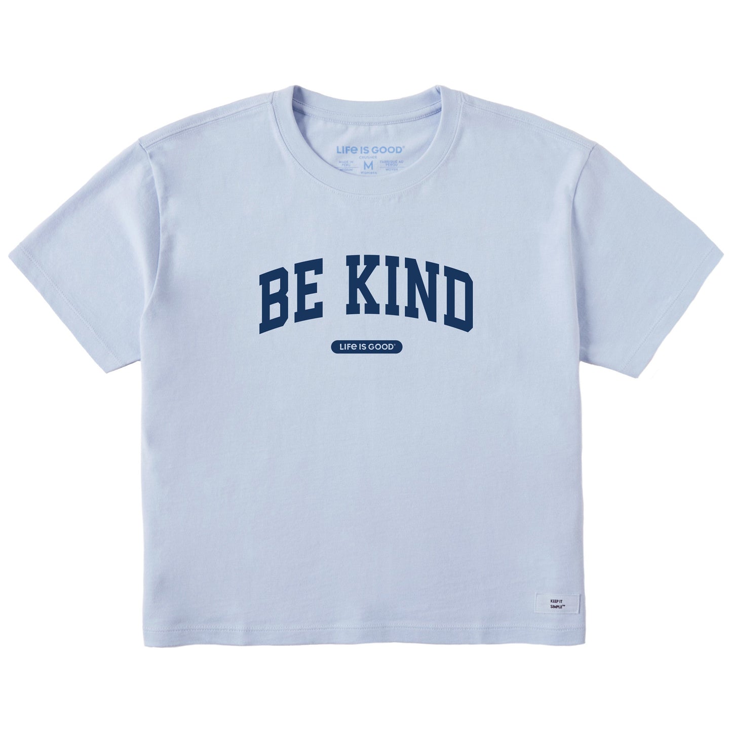 Women's Be Kind Arch Short Sleeve Crusher Boxy Tee