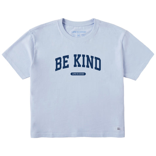 Women's Be Kind Arch Short Sleeve Crusher Boxy Tee