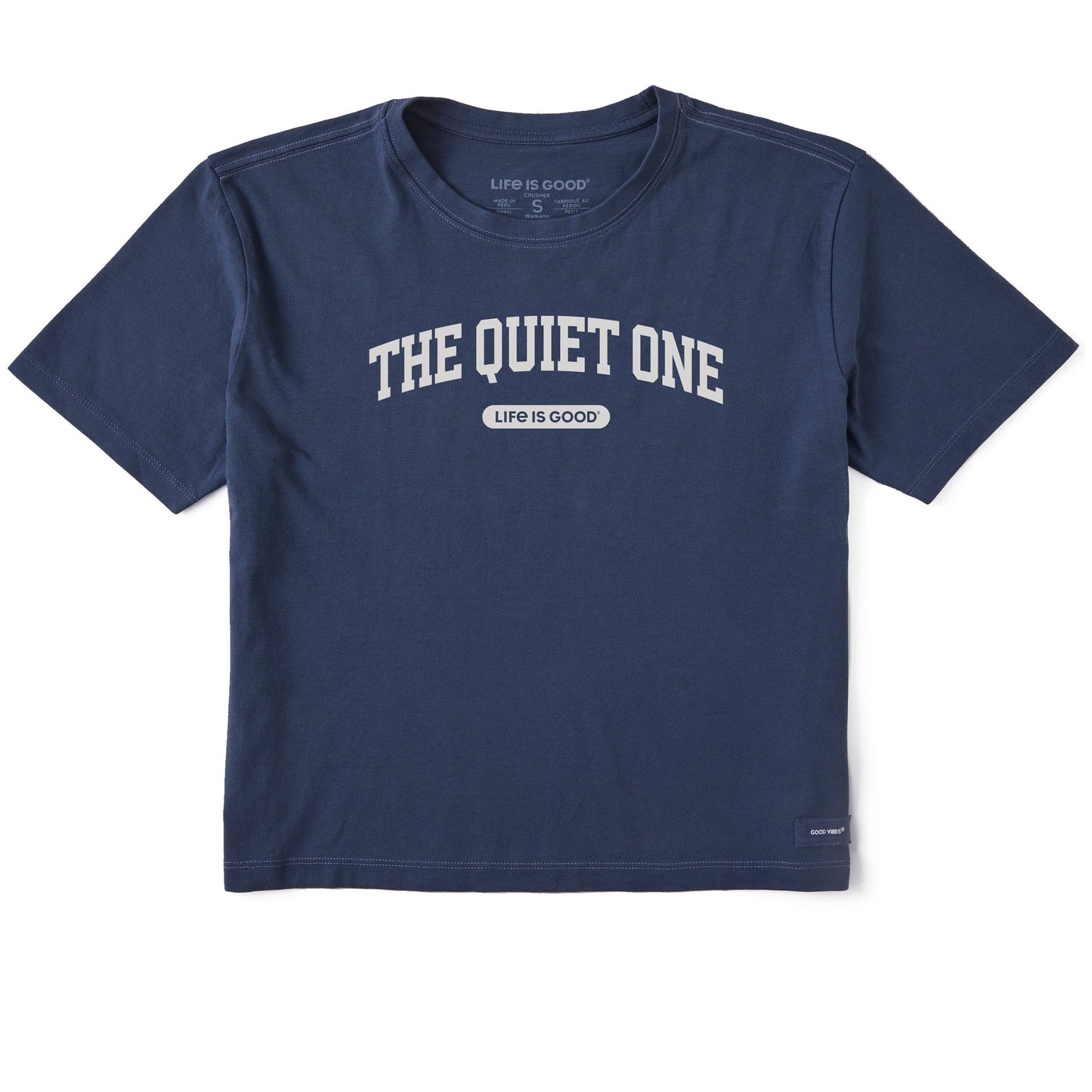 Women's The Quiet One Arch Short Sleeve Crusher Boxy Tee