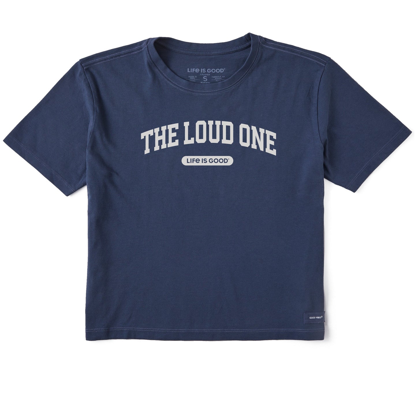 Women's The Loud One Arch Short Sleeve Crusher Boxy Tee
