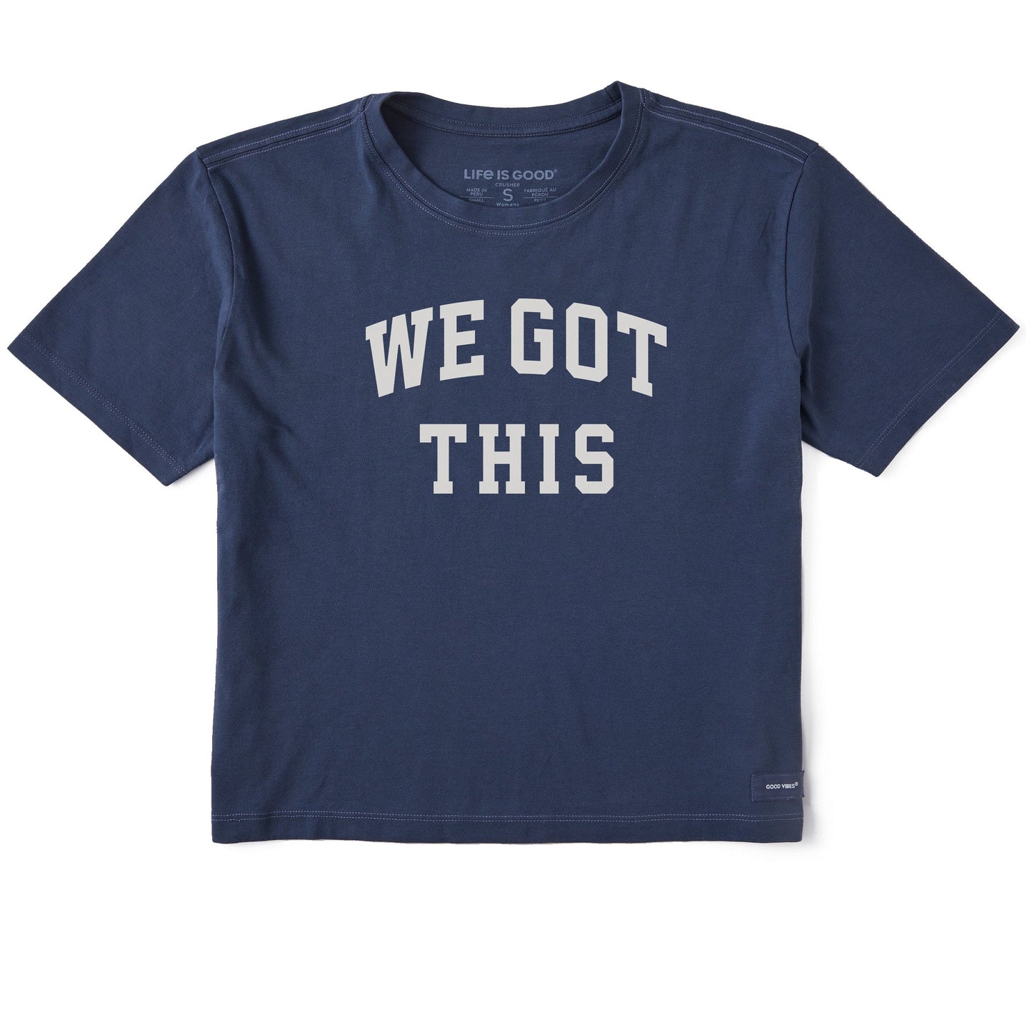 Women's We Got This Arch Short Sleeve Crusher Boxy Tee