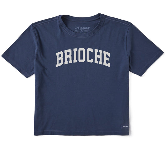Women's Brioche Arch Short Sleeve Crusher Boxy Tee