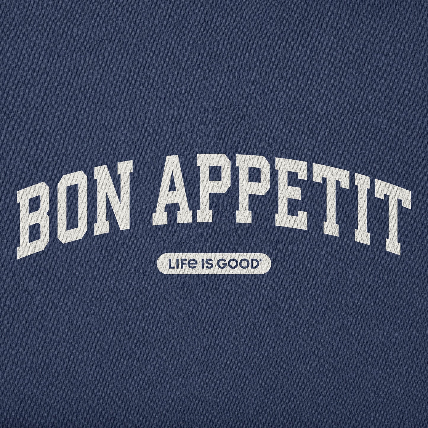 Women's Bon Appetit Arch Short Sleeve Crusher Boxy Tee