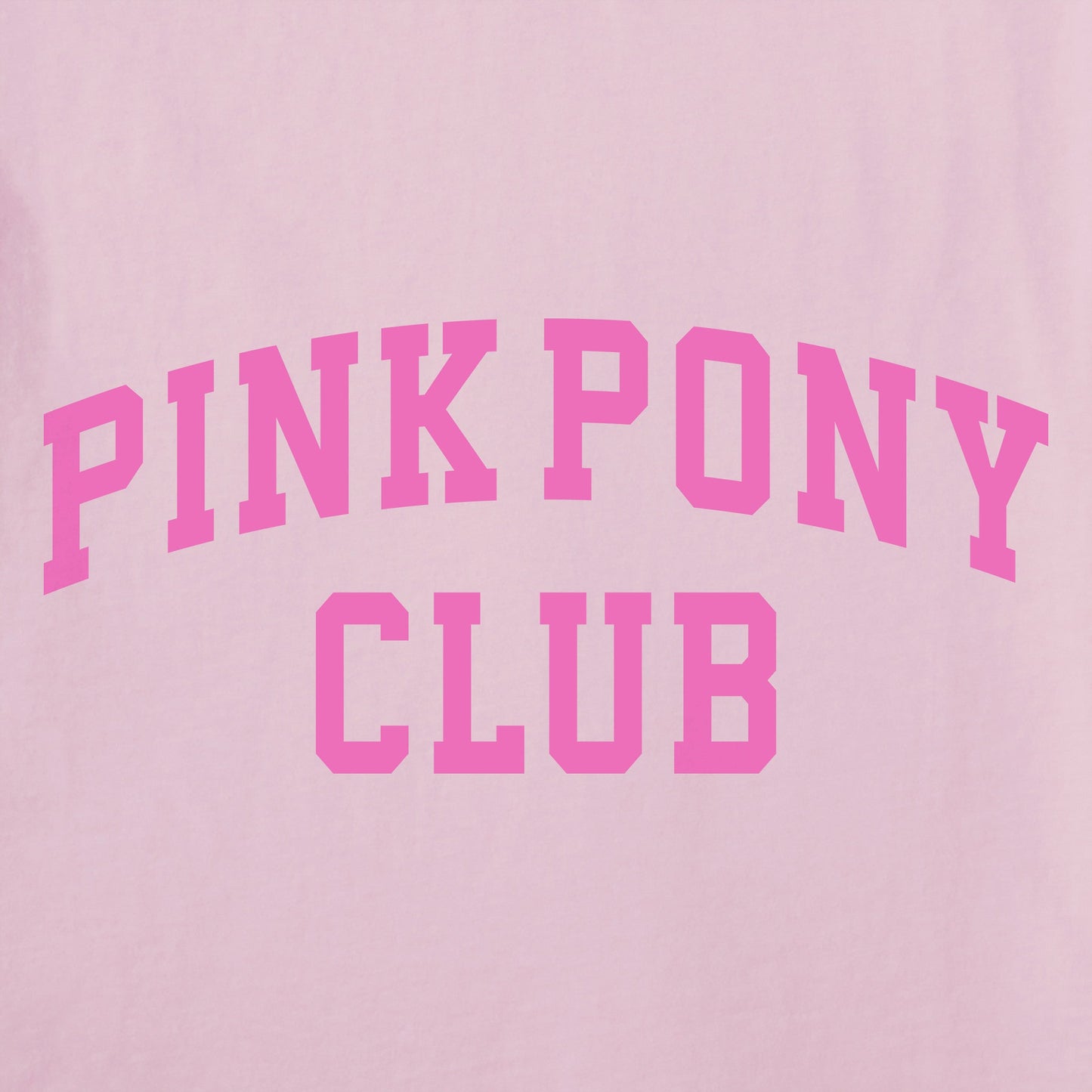 Women's Pink Pony Club Arch Long Sleeve Crusher Tee