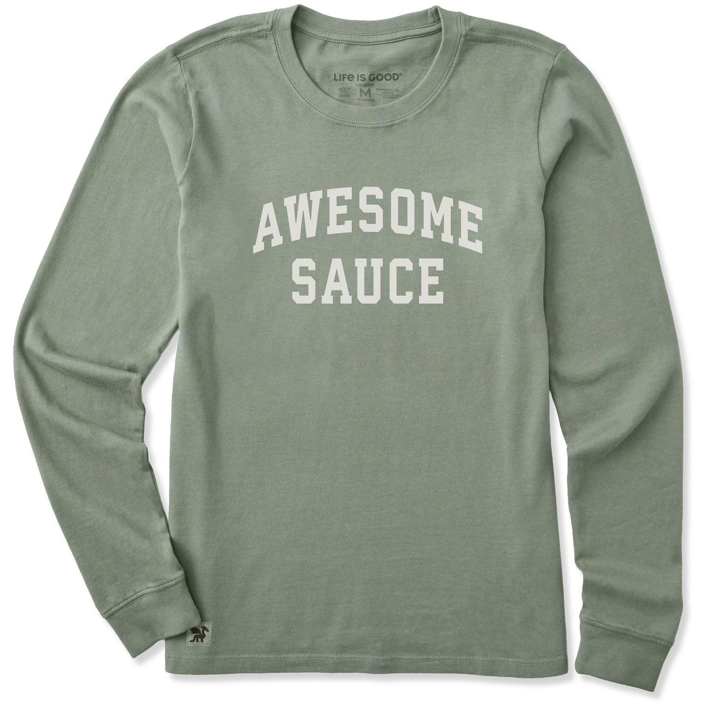 Women's Awesome Sauce Arch Long Sleeve Crusher Tee
