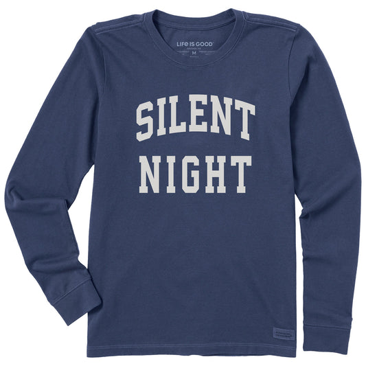 Women's Silent Night Arch Long Sleeve Crusher Tee