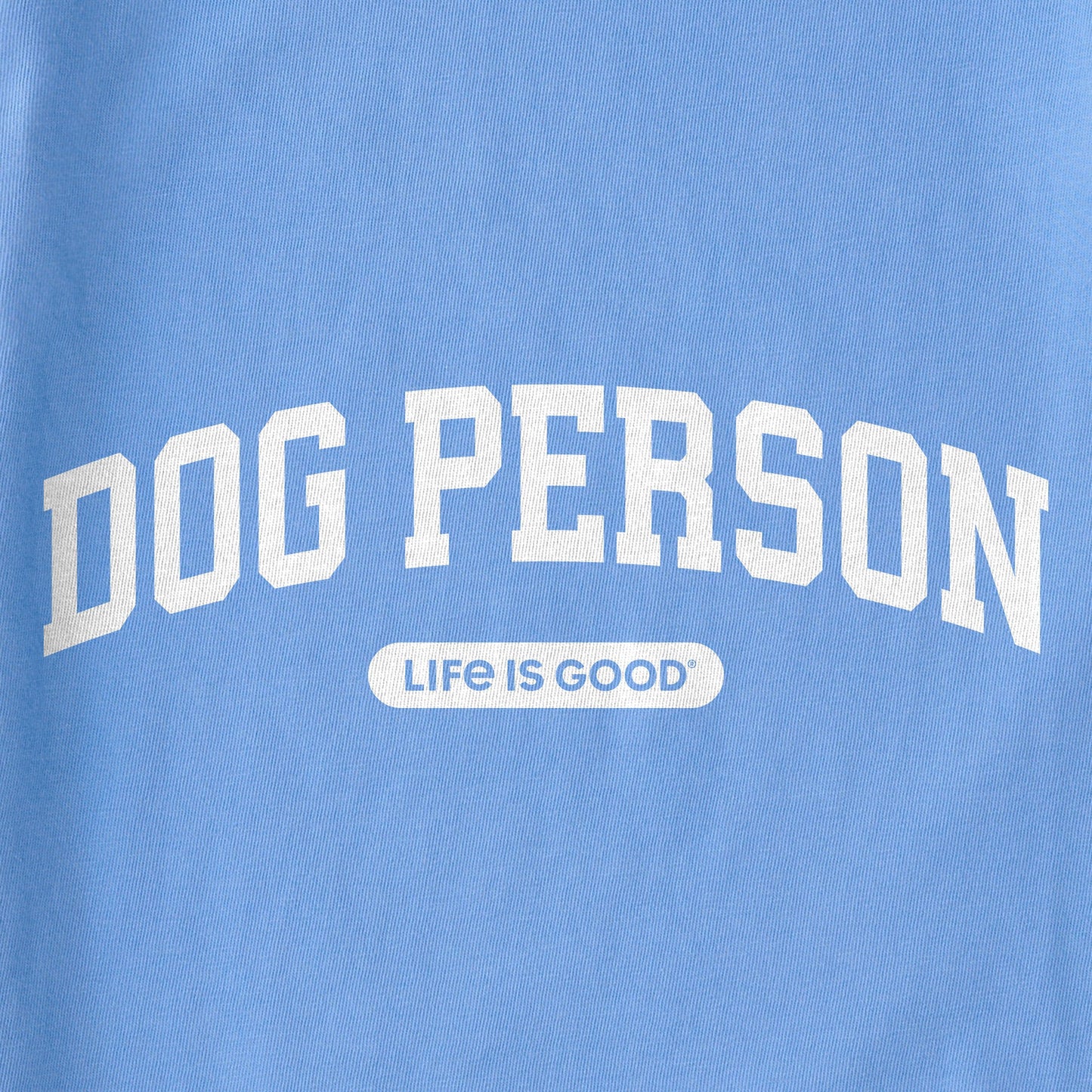 Women's Dog Person Arch Long Sleeve Crusher Tee