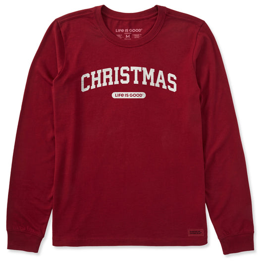 Women's Christmas Arch Long Sleeve Crusher Tee
