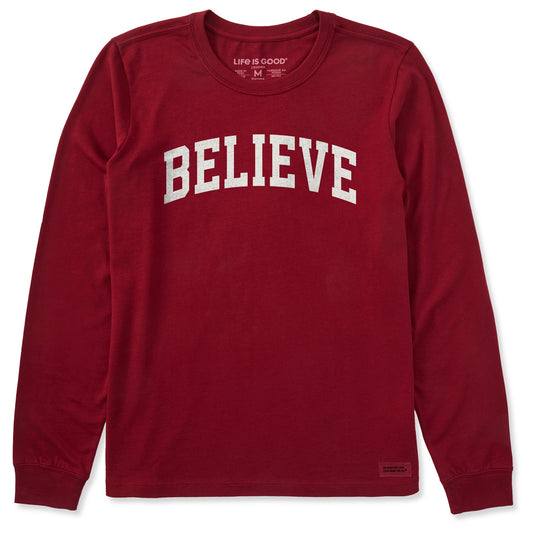 Women's Believe Arch Long Sleeve Crusher Tee