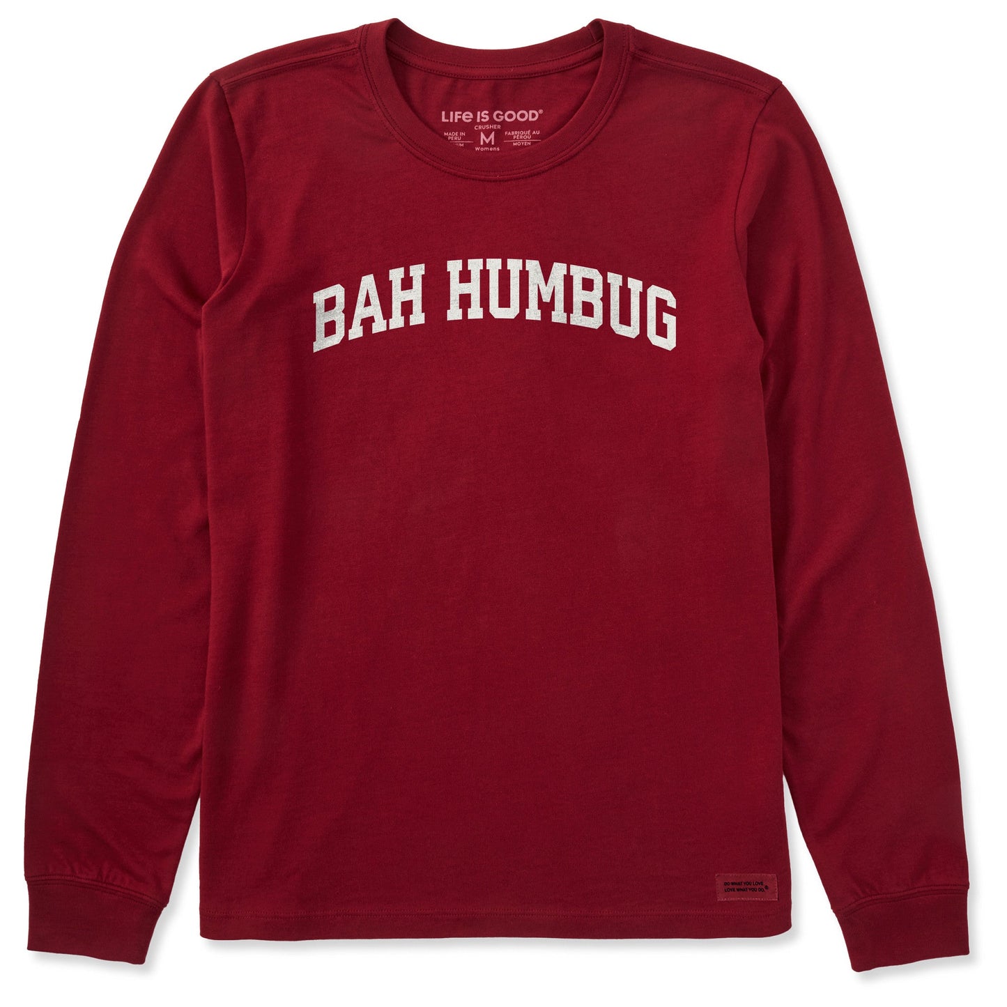 Women's Bah Humbug Arch Long Sleeve Crusher Tee