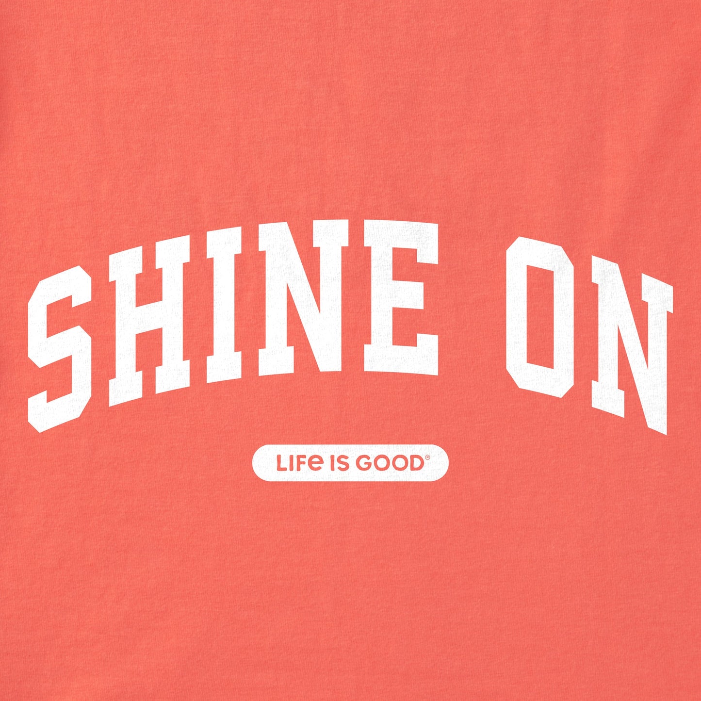 Women's Shine On Arch Short Sleeve Crusher Vee