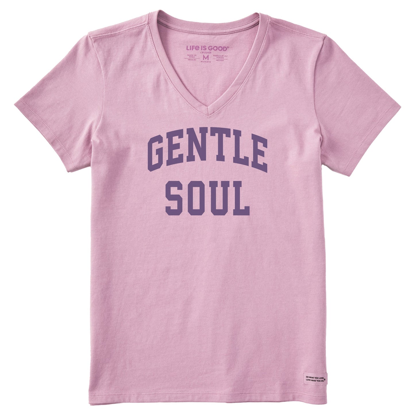 Women's Gentle Soul Arch Short Sleeve Crusher Vee
