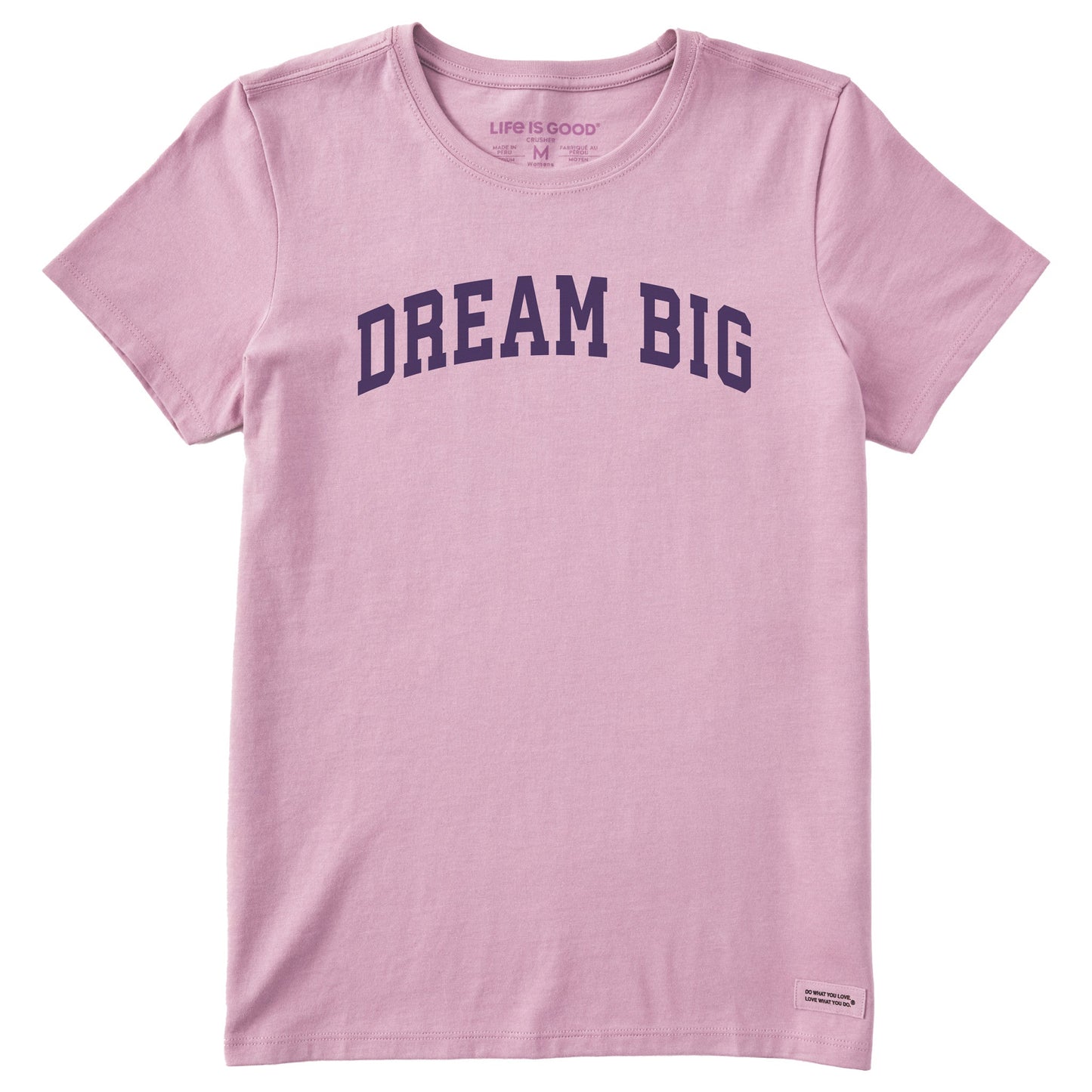 Women's Dream Big Arch Short Sleeve Crusher Tee