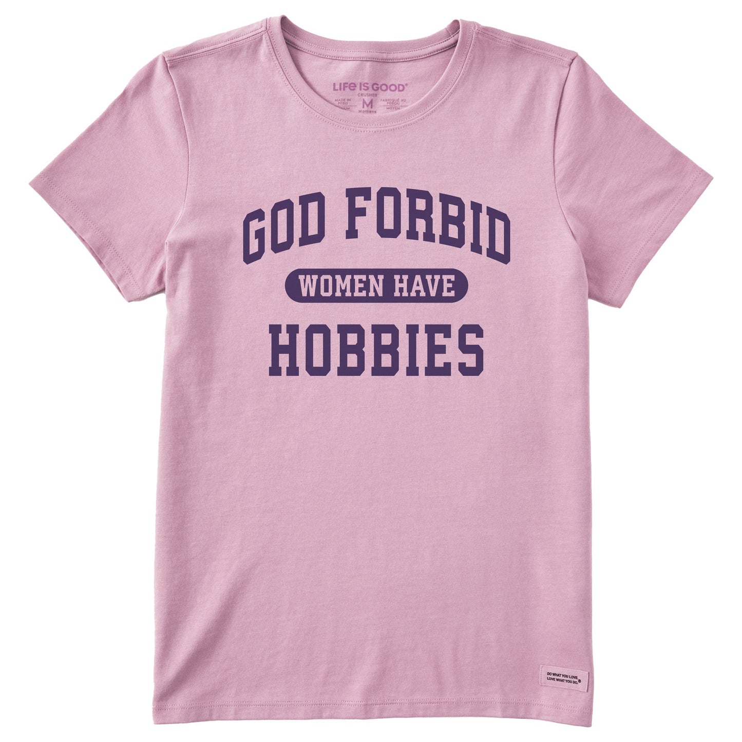 Women's God Forbid Arch Short Sleeve Crusher Tee