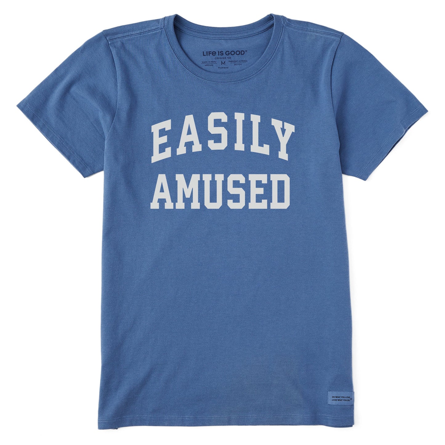 Women's Easily Amused Arch Short Sleeve Crusher Tee