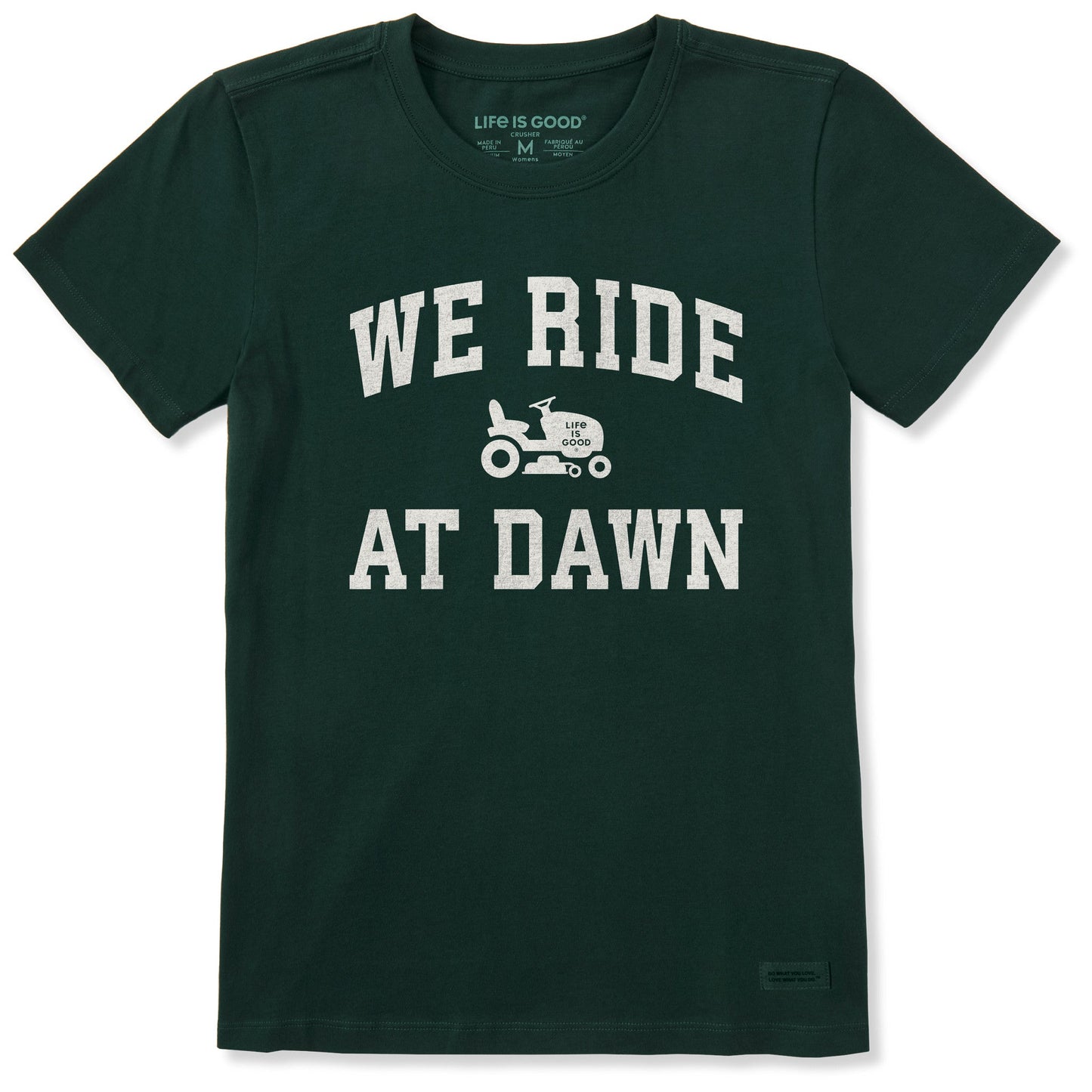 Women's We Ride at Dawn Arch Short Sleeve Crusher Tee