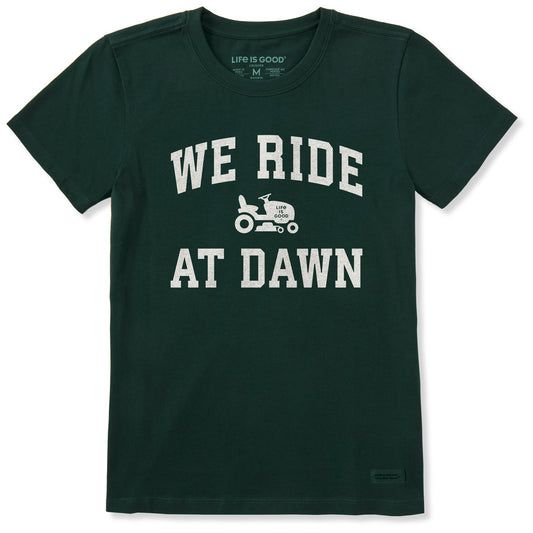 Women's We Ride at Dawn Arch Short Sleeve Crusher Tee
