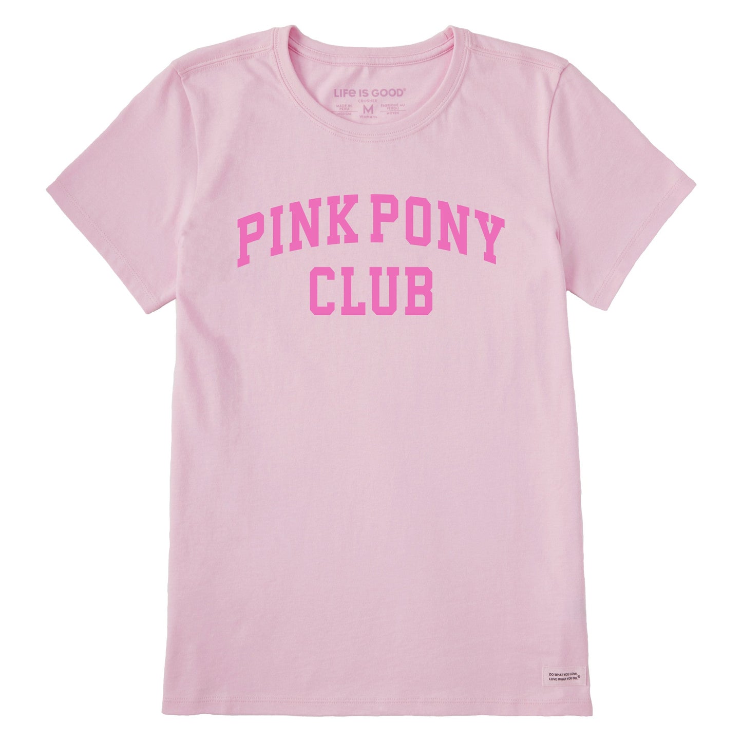 Women's Pink Pony Club Arch Short Sleeve Crusher Tee