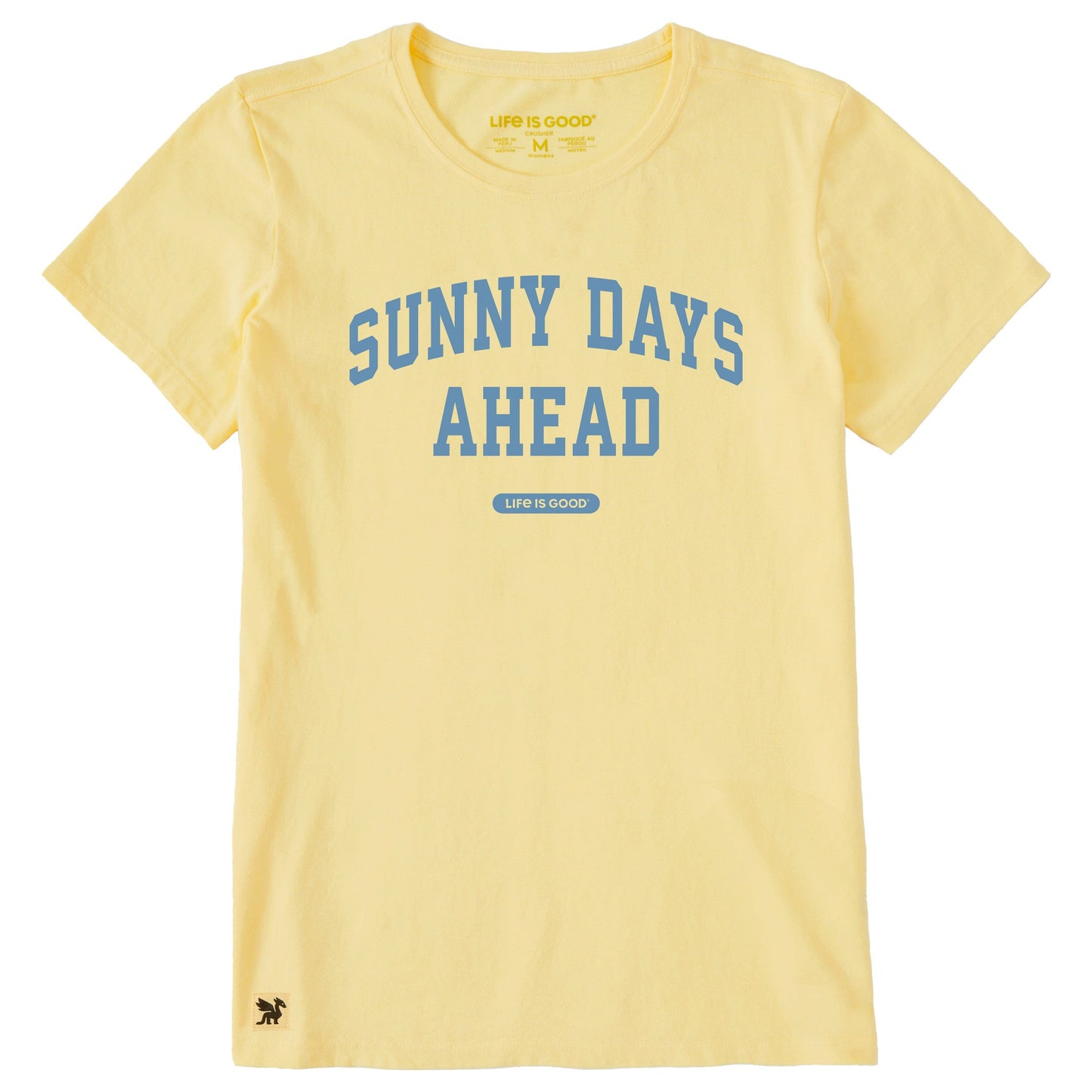 Women's Sunny Days Ahead Arch Short Sleeve Crusher Tee