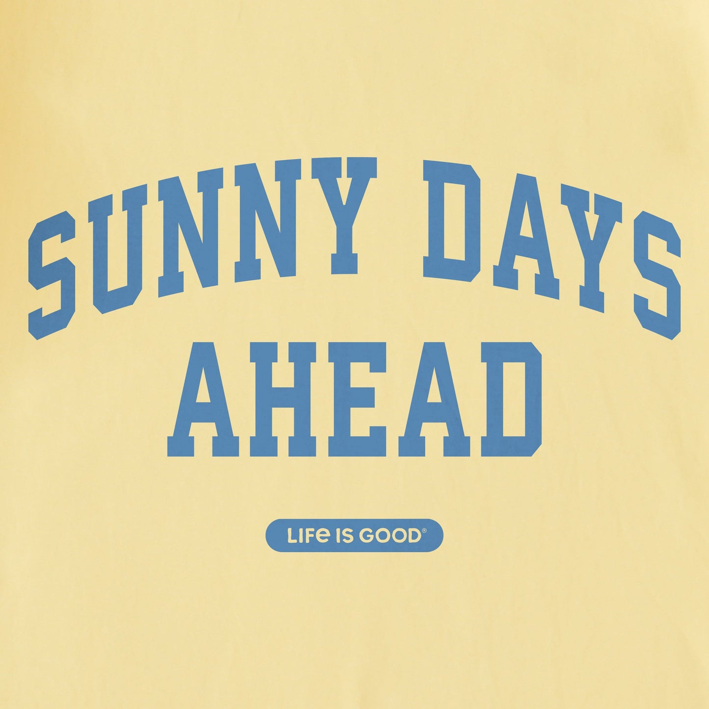 Women's Sunny Days Ahead Arch Short Sleeve Crusher Tee