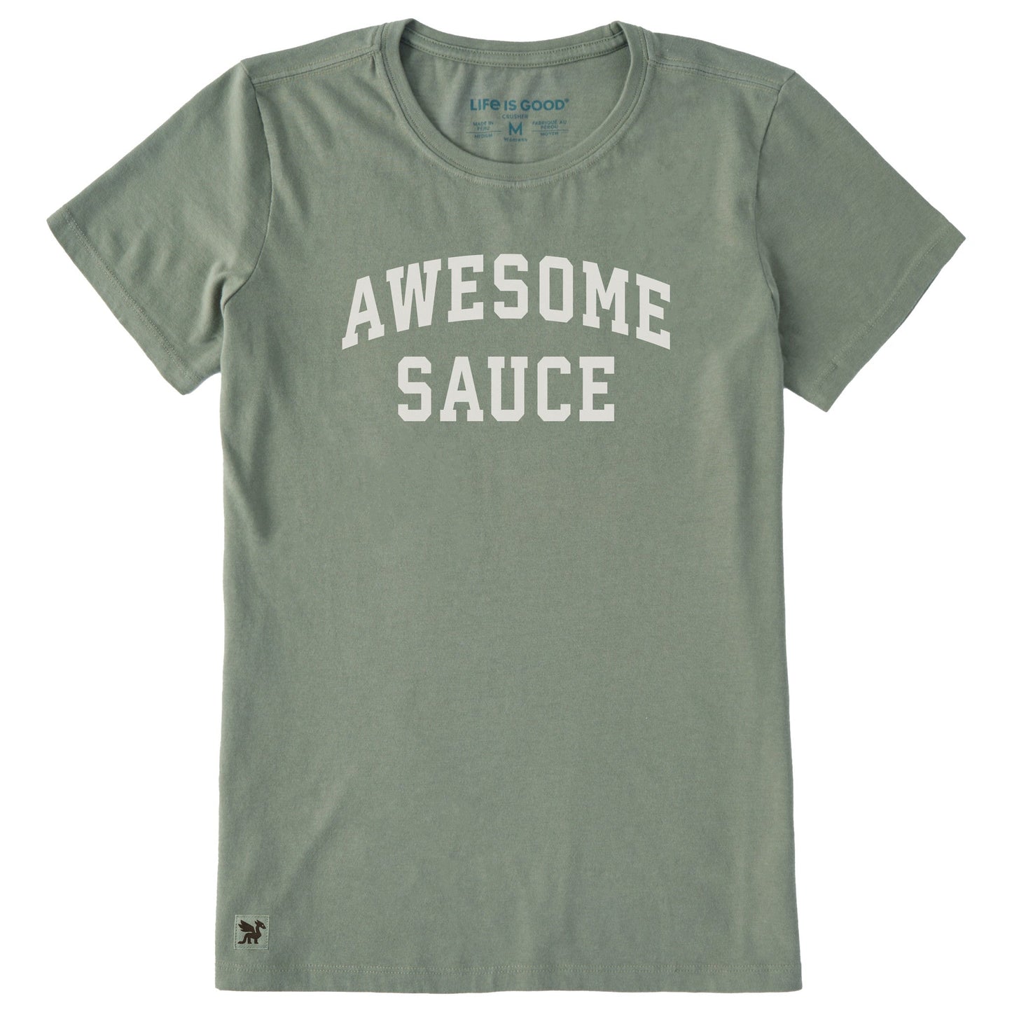 Women's Awesome Sauce Arch Short Sleeve Crusher Tee