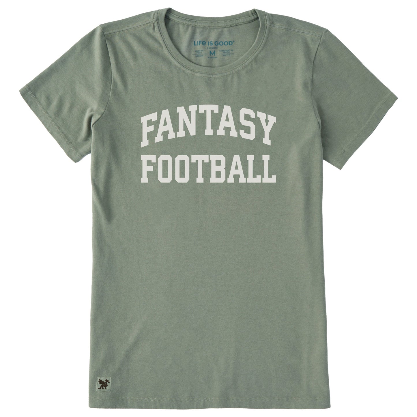 Women's Fantasy Football Arch Short Sleeve Crusher Tee