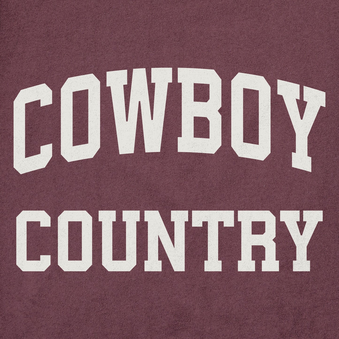 Women's Cowboy Country Arch Short Sleeve Crusher Tee
