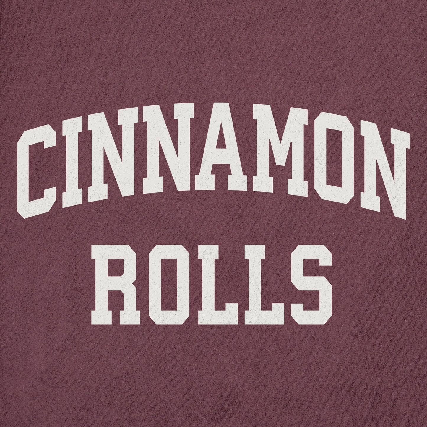 Women's Cinnamon Rolls Arch Short Sleeve Crusher Tee