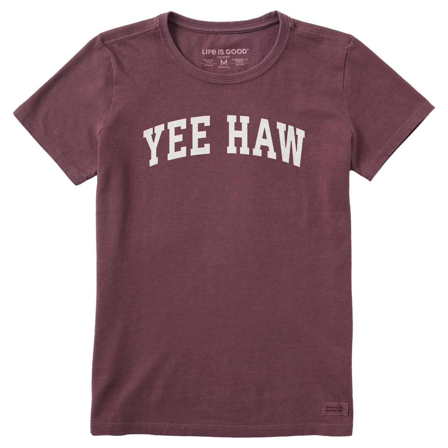 Women's Yee Haw Arch Short Sleeve Crusher Tee