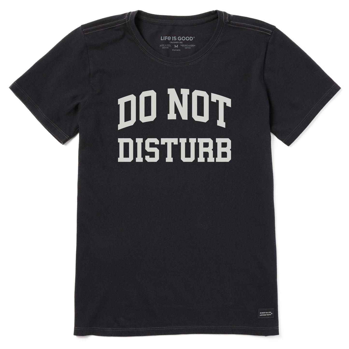Women's Do Not Disturb Arch Short Sleeve Crusher Tee