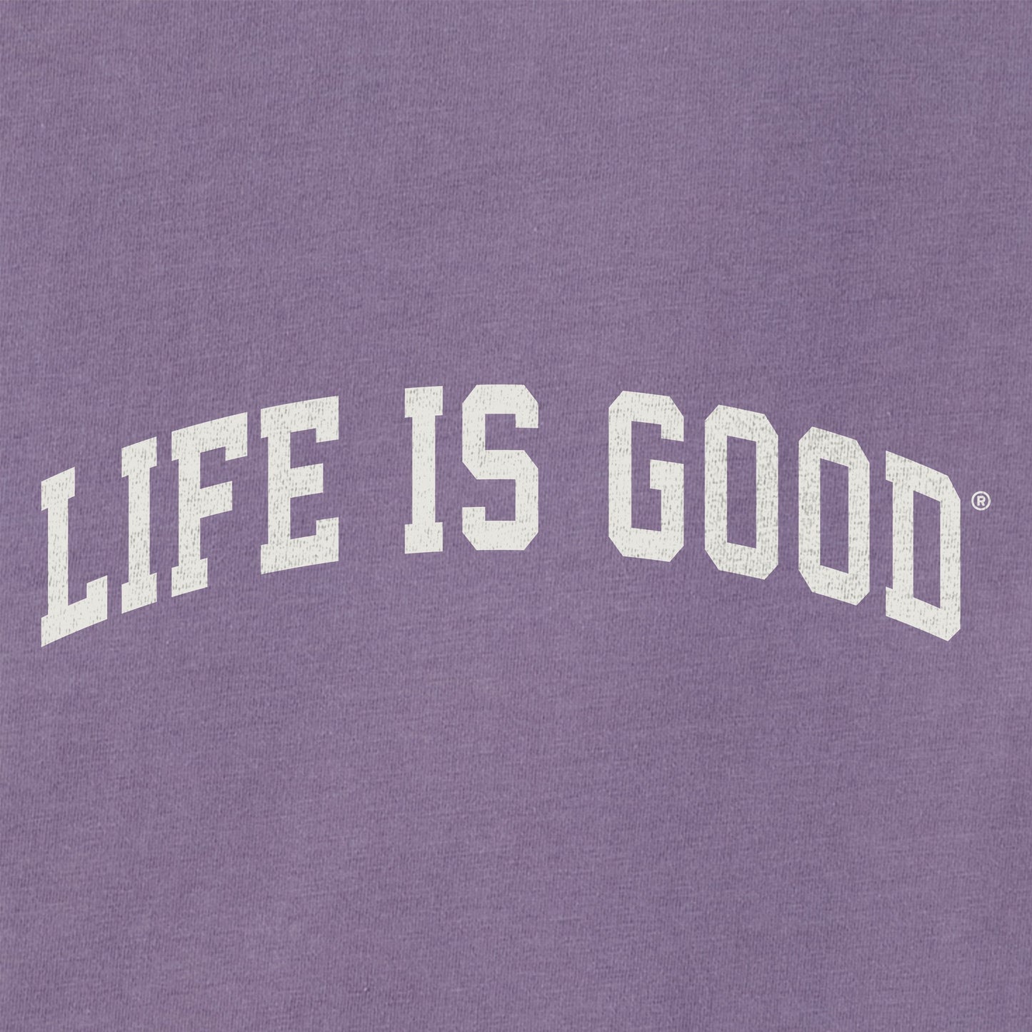 Women's A Life is Good Arch Short Sleeve Crusher Tee