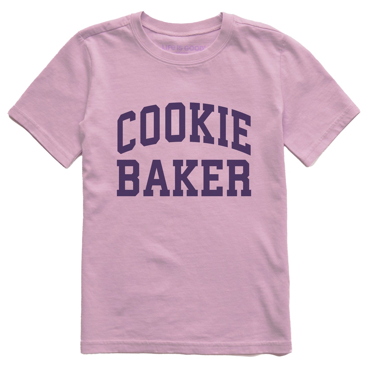 Kids Cookie Baker Arch Short Sleeve Crusher Tee