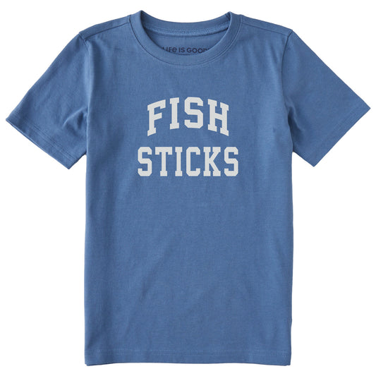 Kids Fish Sticks Arch Short Sleeve Crusher Tee