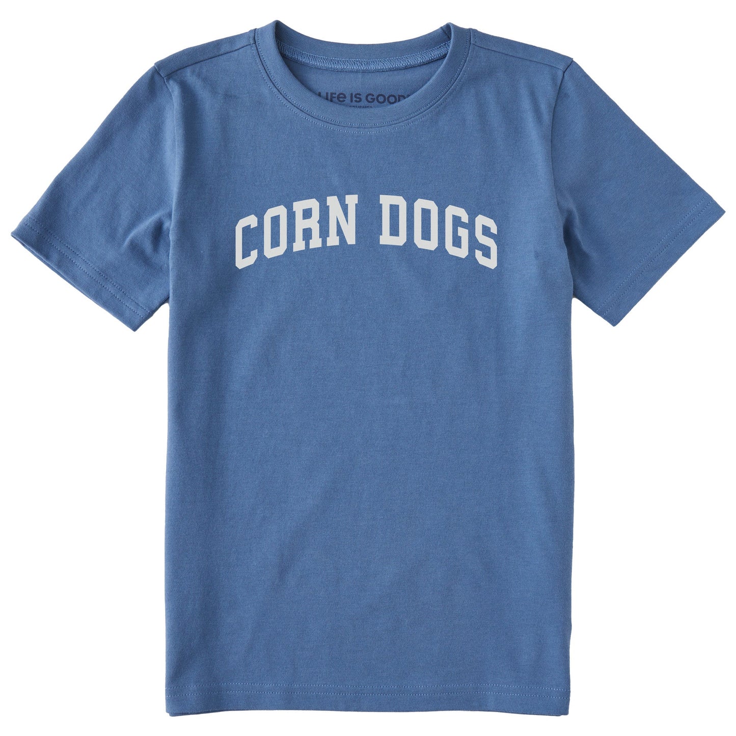 Kids Corn Dogs Arch Short Sleeve Crusher Tee
