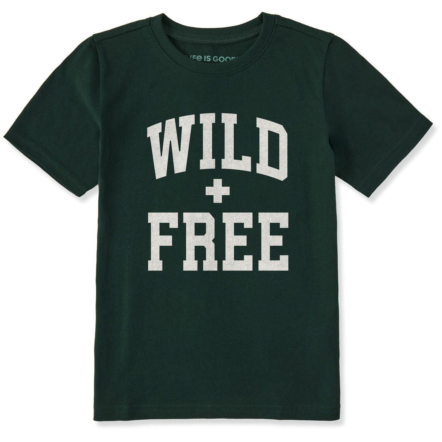 Kids Wild and Free Arch Short Sleeve Crusher Tee