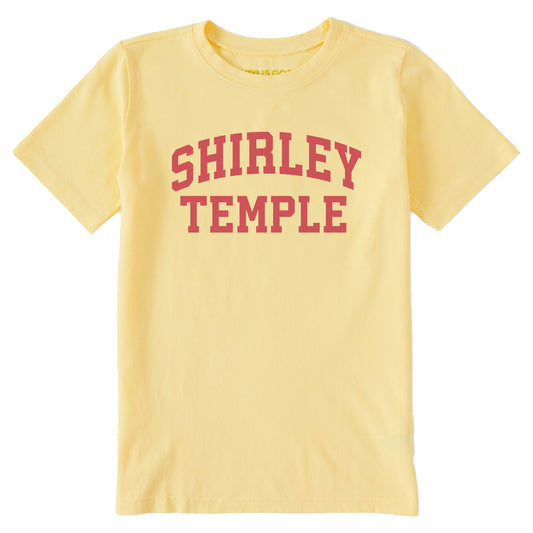 Kids Shirley Temple Arch Short Sleeve Crusher Tee
