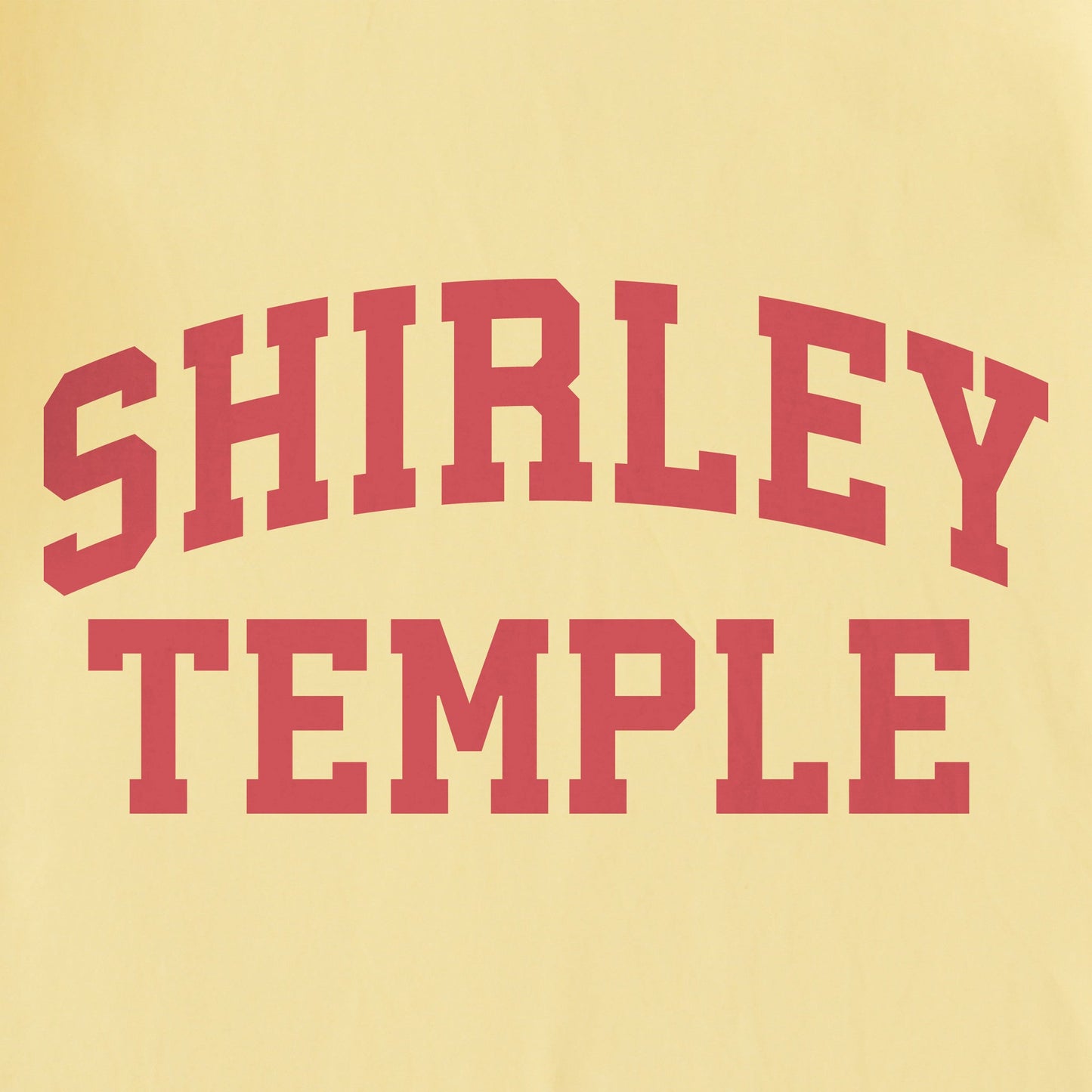 Kids Shirley Temple Arch Short Sleeve Crusher Tee