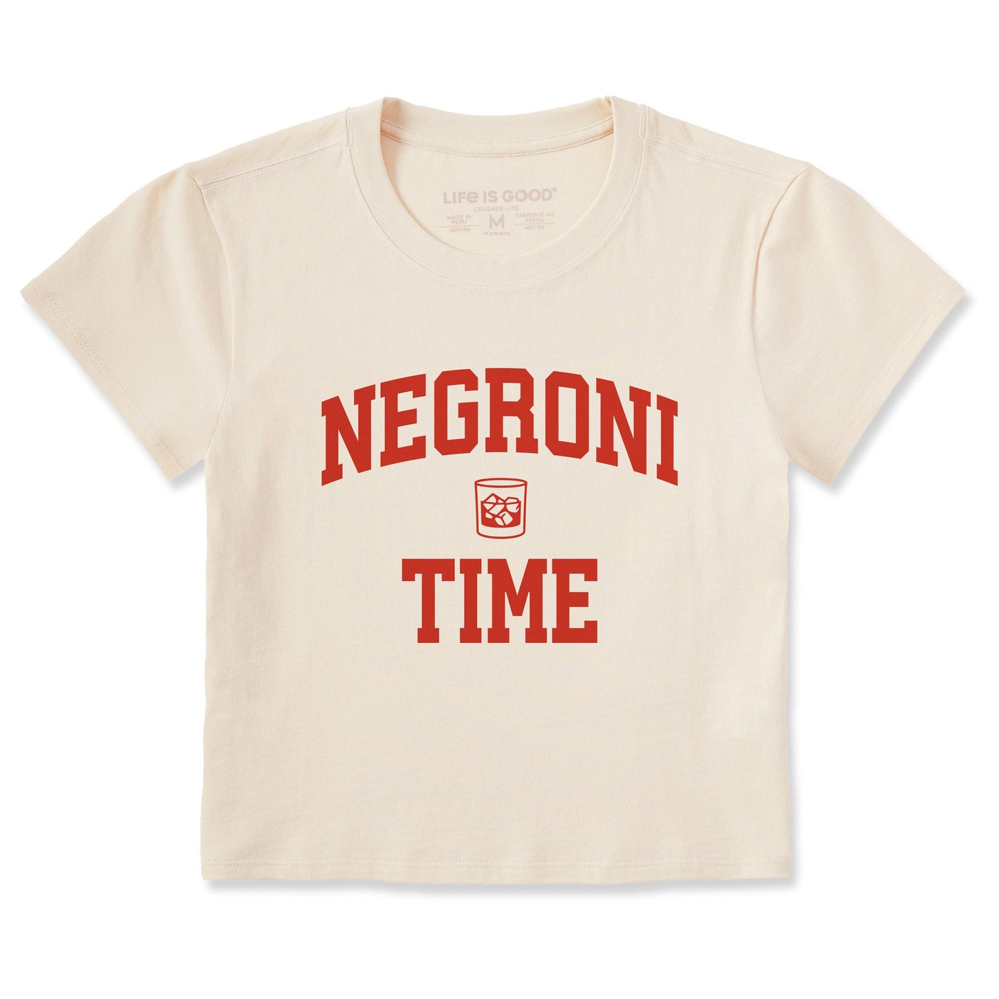 Women's Negroni Time Arch Crusher-LITE Shrunken Tee