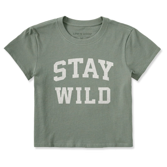 Women's Stay Wild Arch Crusher-LITE Shrunken Tee