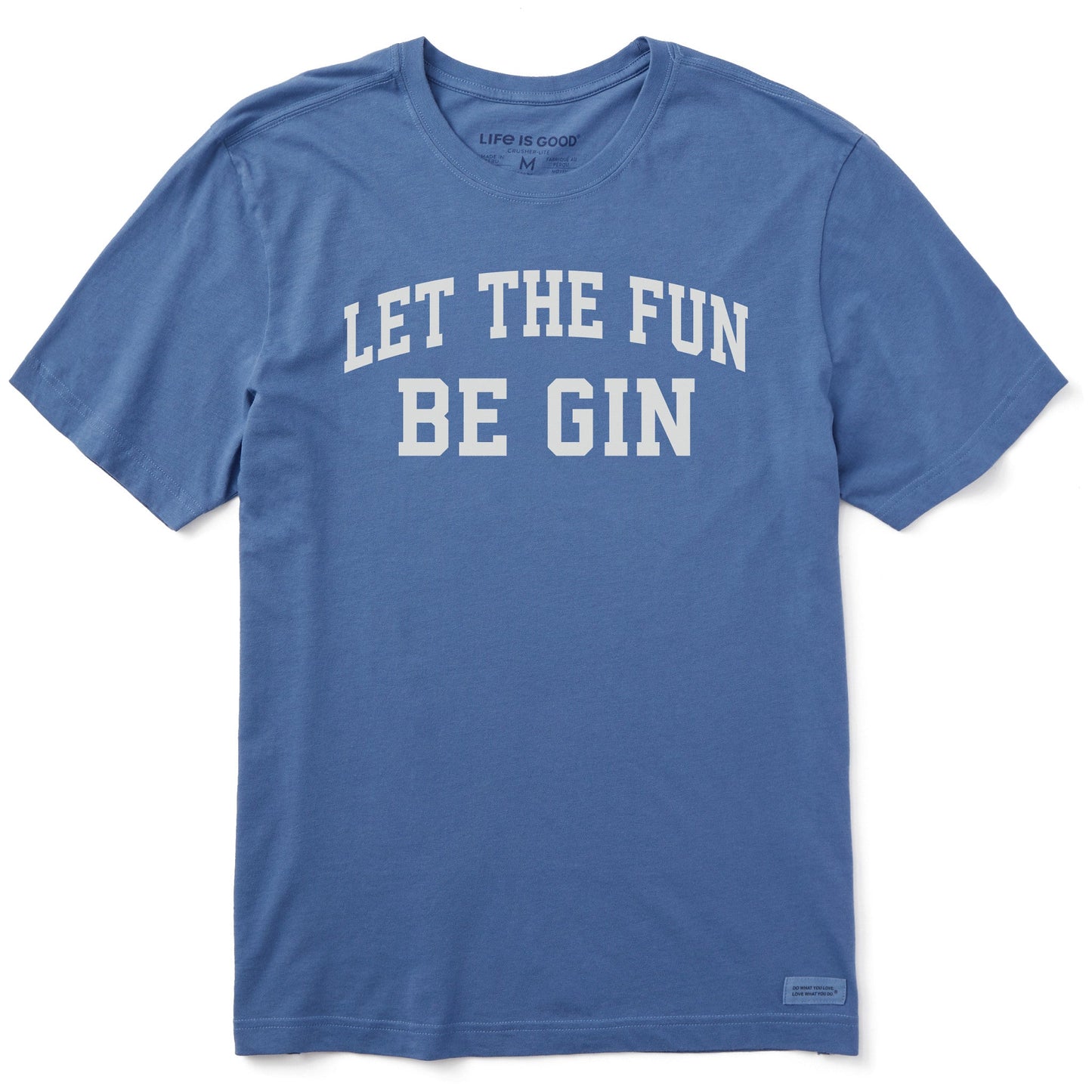 Men's Let the Fun Be Gin Arch Short Sleeve Crusher Tee