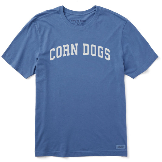 Men's Corn Dogs Arch Short Sleeve Crusher Tee