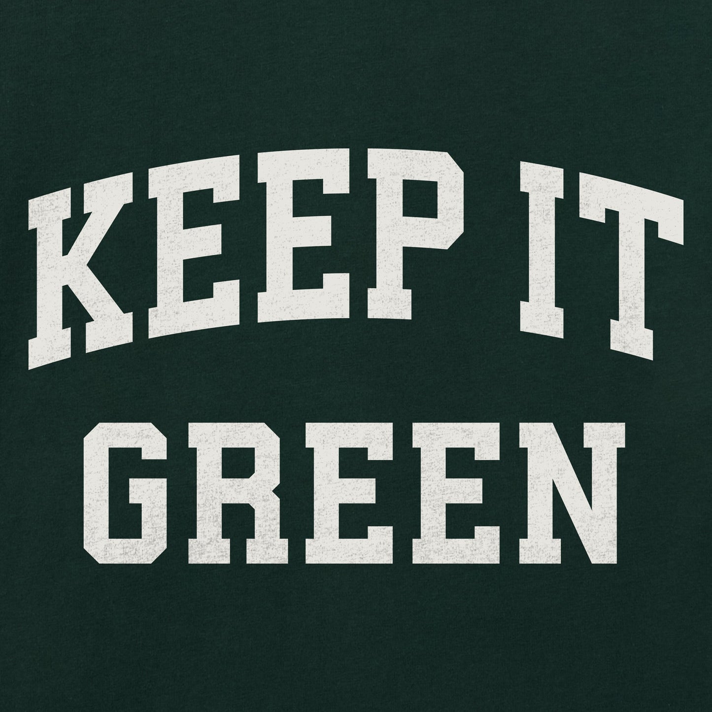 Men's Keep it Green Arch Short Sleeve Crusher Tee