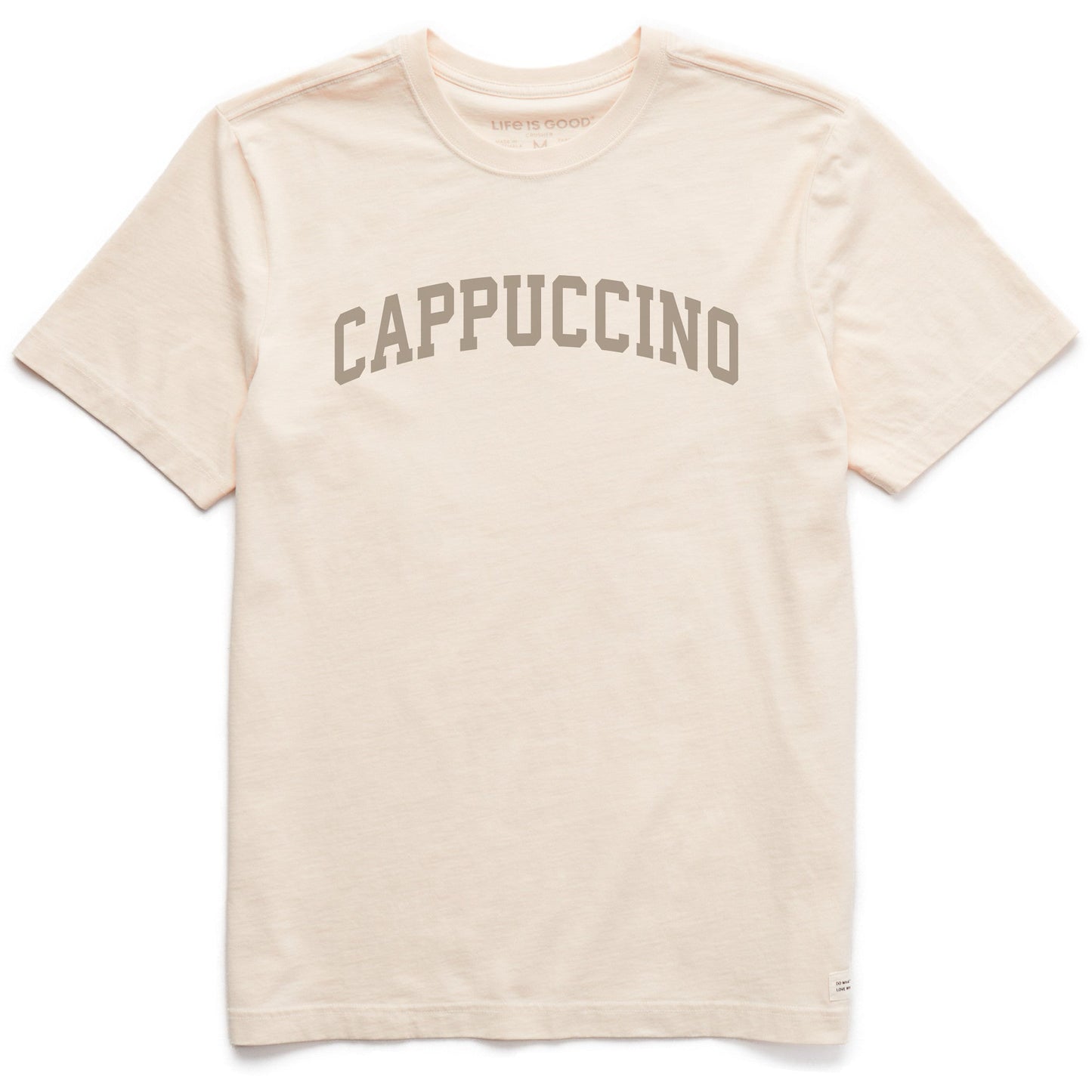 Men's Cappuccino Arch Short Sleeve Crusher Tee