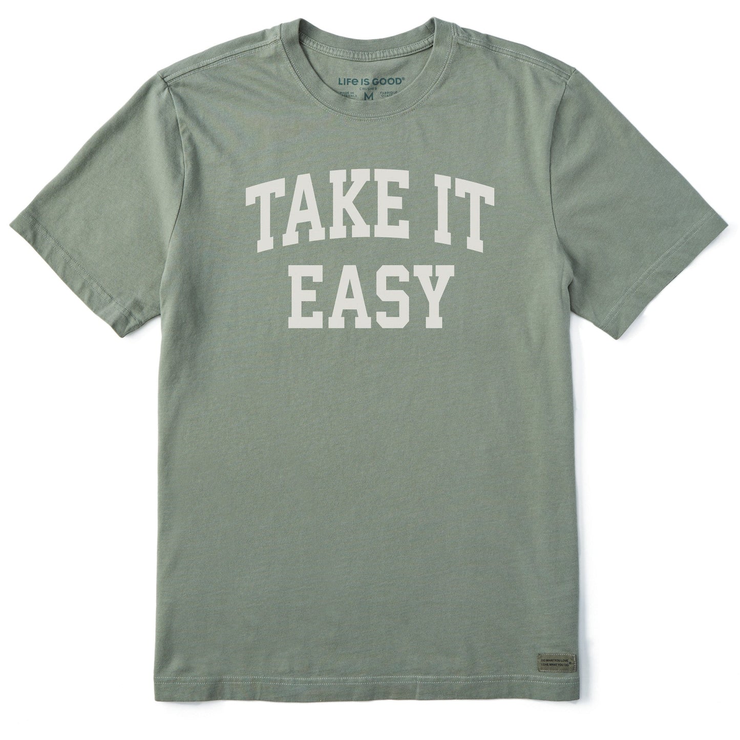Men's Take it Easy Arch Short Sleeve Crusher Tee