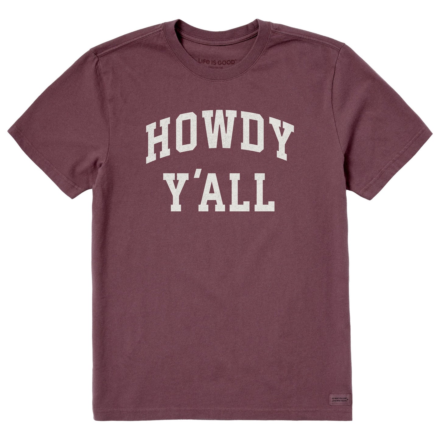 Men's Howdy Y'all Arch Short Sleeve Crusher Tee