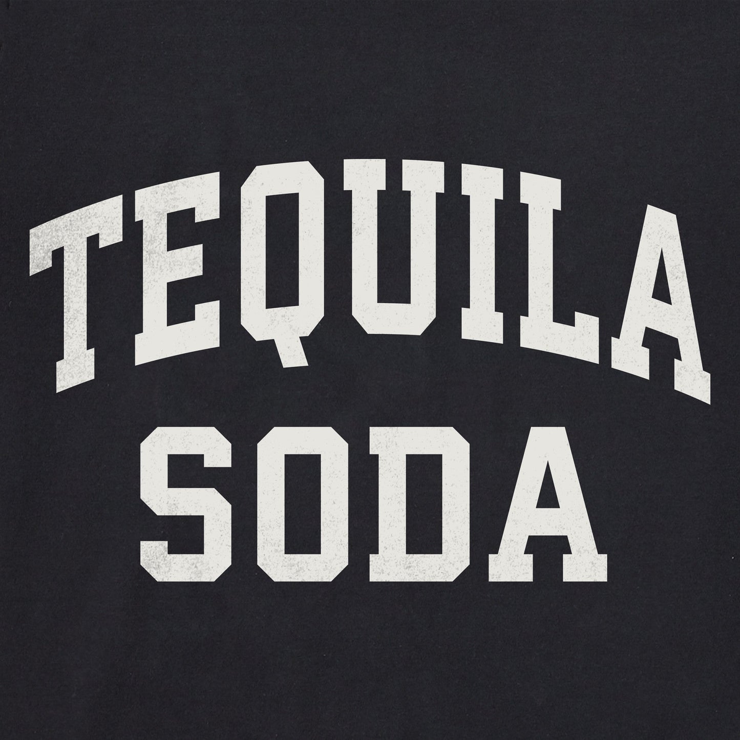 Men's Tequila Soda Arch Short Sleeve Crusher Tee